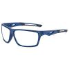 2025 full lens Safety Glasses with Readers Wrap Around Sport Magnifying Blue Light Blocking Reading Goggles for Men (blue, 2.25, x) view 1