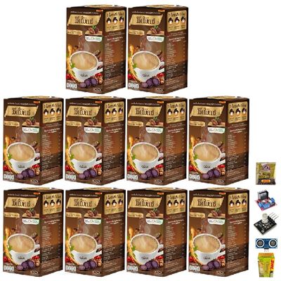 10 Sachets/Box Intense Much Mellow Ginseng Cordyceps Roasted Fruit Snack Somm Cmaxx Instant Coffee Delicious Set 10 By Beautygoodshop [Get Free For You Beauty Gifts]