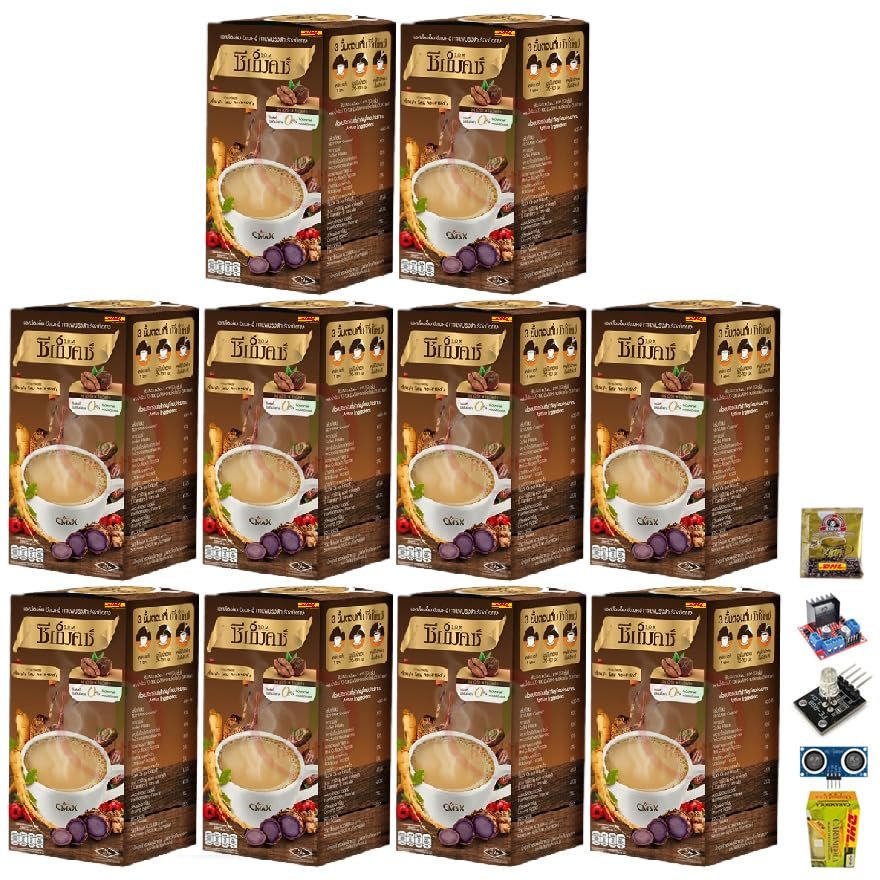 10 Sachets/Box Intense Much Mellow Ginseng Cordyceps Roasted Fruit Snack Somm Cmaxx Instant Coffee Delicious Set 10 By Beautygoodshop [Get Free For You Beauty Gifts]