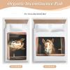 GOODOLD Washable Bed Pad for Incontinence 34" x 52" - Large Reusable Waterproof Mattress Protector with Non-Slip Back for Kids and Adults (Funny Horse) view 4
