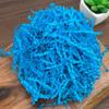 Ankelesz 50g Easter Raffia Grass Paper Shred for Gift Wrapping Basket and Gift Box FillingCrinkle Cut Paper for Wrapping (Blue) view 2