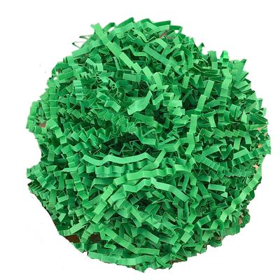 Ankelesz 50g Easter Raffia Grass Paper Shred for Gift Wrapping Basket and Gift Box FillingCrinkle Cut Paper for Wrapping (Green)