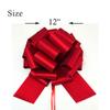12" Large Gift Bow,1pcs Glitter Big Gift Bow Big Bow for Bike Bow for Present Bow for Large appliances,Bikes,Table Decorations and Party Events Decoration (Red) view 4