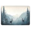 GOODOLD Washable Bed Pad for Incontinence 34" x 52" - Large Reusable Waterproof Mattress Protector with Non-Slip Back for Kids and Adults (Deer Forest) view 1