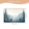 GOODOLD Washable Bed Pad for Incontinence 34" x 52" - Large Reusable Waterproof Mattress Protector with Non-Slip Back for Kids and Adults (Deer Forest) view 2