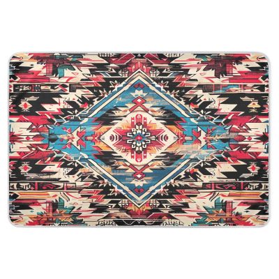 GOODOLD Washable Bed Pad for Incontinence 34" x 52" - Large Reusable Waterproof Mattress Protector with Non-Slip Back for Kids and Adults (Southwestern Navajo Tribal)
