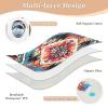 GOODOLD Washable Bed Pad for Incontinence 34" x 52" - Large Reusable Waterproof Mattress Protector with Non-Slip Back for Kids and Adults (Southwestern Navajo Tribal) view 3