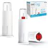 Safety Pen Tips Duo, 31G x 3/16'' (5mm), Dual-End Safety Shield, Universal Fit, 100/bx, Comfortable, Ultra-Fine Fit for Pen Devices view 1
