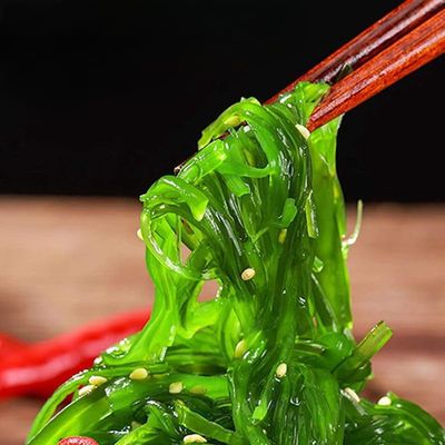 Instant Seaweed Salad, Instant Sweet and Sour Seaweed, 14.11 oz Spicy Seaweed, Handmade Seaweed Snacks, Healthy and Nutritious Green Vegetables, Green Ingredients Perfect for Vegetarians (Mixed flavor,2 bags)