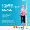 JOMRTS Body Weight Scale Ultrasonic Height Digital Scales for Body Weight BMI Smart Scale Step-on Body Fat Monitors Smart Scale Weighting Gym Scale for Clinics Schools view 2