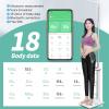 JOMRTS Body Weight Scale Ultrasonic Height Digital Scales for Body Weight BMI Smart Scale Step-on Body Fat Monitors Smart Scale Weighting Gym Scale for Clinics Schools view 3