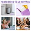 Disposal Sanitary Napkin Bags, 100 Pcs, Purple Disposable Plastic trash bag with Self-sealing for Odor-proof, disposal of Feminine Hygiene or Pet Waste, 10" x 6" view 4