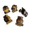 Sunshcat Natural Tiger's Eye Gemstone Owl Crystals and Healing Stones Figurines,1.5 Inches Room Decor Collectibles view 3
