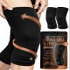 TheraCopper Copper Knee Brace for Men & Women (2 Pack) Non-Slip Compression Copper Knee Sleeve for Arthritis, Knees Pain Relief, Swelling, Anti inflammatory and Recovery Support (Large) view 1
