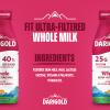 Darigold FIT High Protein Whole Ultra-Filtered Milk - Lactose Free, 25g Protein, 40% Less Sugar - 14oz Bottles, 12 Pack (Whole Milk) view 2