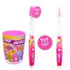 Care Bears Kids Toothbrush and Cup Kit - Official, Multicolor, Manual Toothbrush, Cup, Stickers, Cat Door Hanger, Ages 3+ view 2