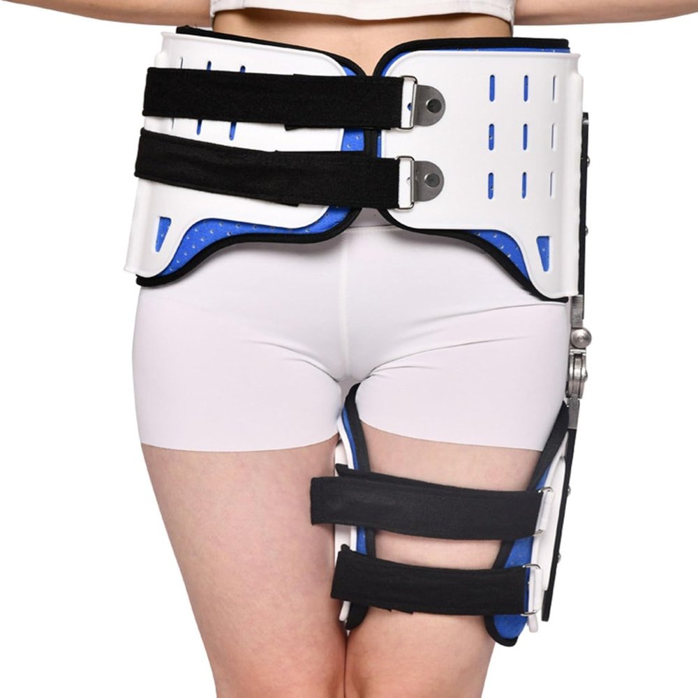 GMWXJKKL Abduction Hip Brace Hip Stabilizer Brace Joint Protection Fixation Device Hip Orthosis Support Brace for Joint Sciatica Pain Relief(B Left)