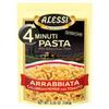 Alessi 4 Minute Pasta, One Dish Quick Meals, Stovetop or Microwave, Dinner or Side Ready in Minutes (6.35 Ounce (Pack of 1), Arrabbiata) view 1