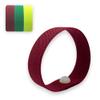 Rubber Band Snap Wristband Acupressure Bracelet for Stress, Sleep, Focus & Habit Support Wearable Calming Relief for Fidgeting, Relaxation & Natural Balance (Burgundy, XS 5) view 1