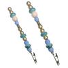 LUX Clips (Light Blues and Gold) view 3