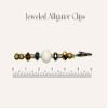 LUX Clips (Light Blues and Gold) view 4