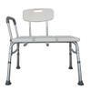 Transfer Bench for Bathtub, Height Adjustable Shower Bench with Backrest, Shower Seat Shower Chair Bath Chair for Elderly, Non-Slip Seat, Bath Shower Bench Chair for Bathroom,Shower Bench view 3