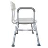 Transfer Bench for Bathtub, Height Adjustable Shower Bench with Backrest, Shower Seat Shower Chair Bath Chair for Elderly, Non-Slip Seat, Bath Shower Bench Chair for Bathroom,Shower Bench view 4