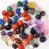 0.22lb Natural Polished Crystal Stone Set Handpicked Tumbled Stones and Crystals Bulk for Healing, Reiki, Meditation, Witchcraft and Home Decor,Blue Chalcedony view 2