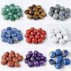 0.22lb Natural Polished Crystal Stone Set Handpicked Tumbled Stones and Crystals Bulk for Healing, Reiki, Meditation, Witchcraft and Home Decor,Blue Chalcedony view 3