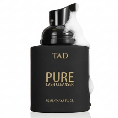 TAD Beauty Pure Lash Cleanser & Wash - DIY Lash Cleanser for Daily Lash Cleaning - Liquid Lash Wash for At Home DIY Lash Routines and Consistent Daily Use Designed to Keep Lashes Clean - 75 mL