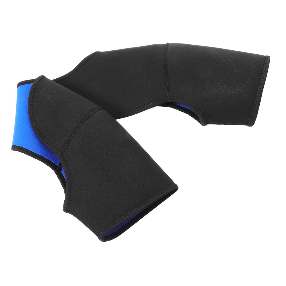 FOMIYES SBR Double Shoulder Protection Pad for Sports Size L Breathable Shoulder Support for Pain Relief for Basketball and Weightlifting
