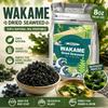 8oz (227g) Dried Wakame Seaweed 100% Natural Sea Vegetable for Miso Soup, Seaweed Salad, Ramen, Stir-Fry, Camping Meals & Asian Cooking, Gluten-Free, Vegan-Friendly view 2