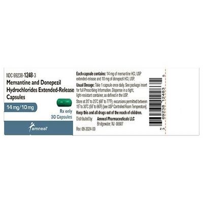MEMANTINE - DONEPEZIL 14 MG - 10 MG ER CAP