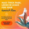 Lil-Lets Extra Protection Maxi Pads X 30 (3 Pack), with Wings, for Extremely Heavy Flow Periods and Perimenopause view 2