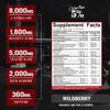 5% Nutrition Reloaded High Stim Pre-Workout | Ultra Energy, Focus, Pumps, Power & Endurance | Citrulline, HydroPrime Glycerol, Nitrosigine, Creatine, Choline, Huperzine A (Wildberry) view 3