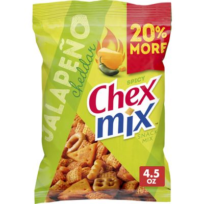 Chex Mix Spicy Jalapeno Cheddar Snack Mix, 4.5 OZ