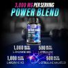 Extra Strength Nitric Oxide Booster - 3X Strength L-Arginine, Citrulline, & Beta Alanine - Premium Nitric Booster Natural Energy, Muscle & Heart Support, Bottled in USA for Men & Women - 120 Capsules view 3