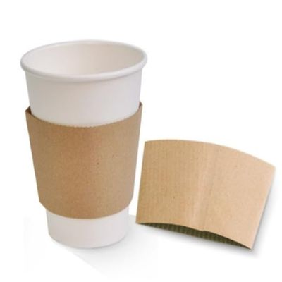 16OZ White Coffee Hot Cup with Lids and Sleeves Combo Set, To Go Cups for Hot Beverages, Perfect for Hot Coffee, Cocoa,and Chocolate (200)