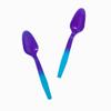 1000-Count Color Changing Ice Cream Plastic Spoons | Changes Blue to Purple When Cold | Temperature Sensitive Disposable Dessert Spoons for Parties, Frozen Yogurt & Catering | Frozen Dessert Supplies view 2
