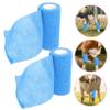 BESPORTBLE 2rolls Self- Vet Wrap for Cows Elastic and Skin-Friendly for for Support and Injury view 3