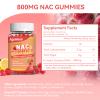 Agumoon NAC Gummies 800mg for Adults & 400mg for Kids, NAC Supplement N-Acetyl Cysteine, Sugar-Free - 60 Vegan Gummies, Antioxidant Supplement, Immune Support view 3