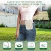 Uorisanigo Colostomy Bag Covers for Women Ostomy Bag Covers Ostomy Pouch Cover Dandelion Pattern Odor Control Stretchy Bag Cover with Round Opening Lightweight Protector 4 Pcs view 4