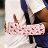 Luarisgur Heart Dog Paw Arm Cast Cover Cast Scratcher Arm Protectors Cast Sleeve Size M view 4