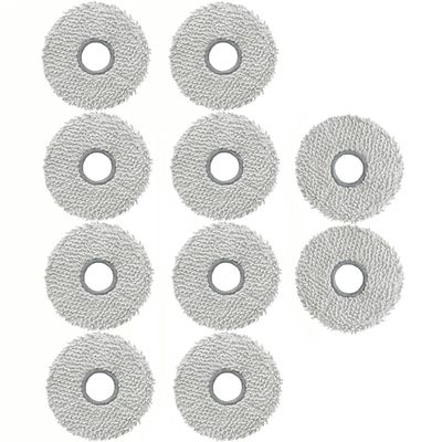 10pcs Deebot Mopping Pads fit for Ecovacs DEEBOT X5 PRO Omni Robot Vacuum Cleaner, Ecovacs Deebot X5 Pro Omni Mop Pads