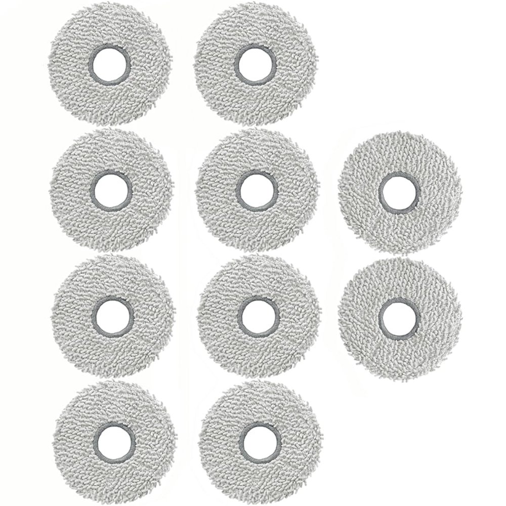 10pcs Deebot Mopping Pads fit for Ecovacs DEEBOT X5 PRO Omni Robot Vacuum Cleaner, Ecovacs Deebot X5 Pro Omni Mop Pads