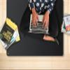 Urvoix Grounding Mat for Feet, 35.4"x23.6" Earth Mat Grounding Pad for Bed, Grounding Mat Kit for Desk, Improve Sleep, Supports Energy, Relieve Anxiety w/ 15 Foot Cord & Conductive Test Pen view 4