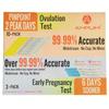 Amplim Midstream Pregnancy Test and Ovulation Tests Kit, Bulk Early Detection HCG & LH Sticks, 99.99% Accurate at Home Predictor 6 Days Early Result, Extra Sensitive Fertility Tracker for Women view 1