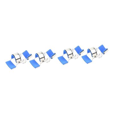 Healeved 2pcs Stainless Steel Finger Support Brace Medical Finger Fixator Hand Strengthening Device Size s