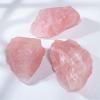 beisup Natural Raw Rough Quartz Crystals Stones Rose Quartz Rough Stone for Reiki Healing, Tumbling, Cabbing, Polishing, Wire Wrapping, Fountain Rocks,70~100g view 3