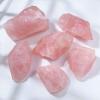 beisup Natural Raw Rough Quartz Crystals Stones Rose Quartz Rough Stone for Reiki Healing, Tumbling, Cabbing, Polishing, Wire Wrapping, Fountain Rocks,70~100g view 4